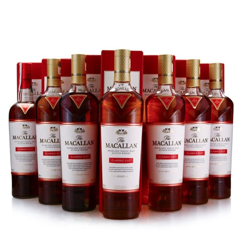 The Macallan Classic Cut - Full Set (All 70cl) 2017, 2018, 2019, 2020, 2021, 2022 And 2023  7 x bottle set - Fast Shipping